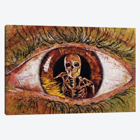 Skeleton Canvas Print #MCR312} by Michael Creese Canvas Print