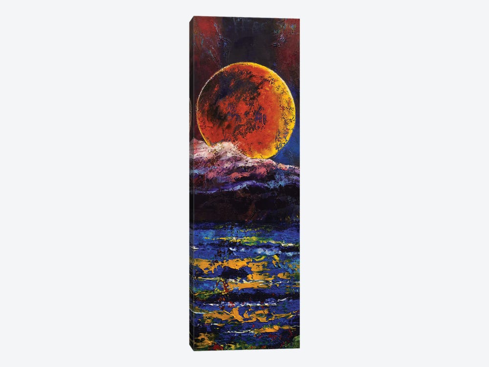 Super Blood Wolf Moon by Michael Creese 1-piece Canvas Wall Art