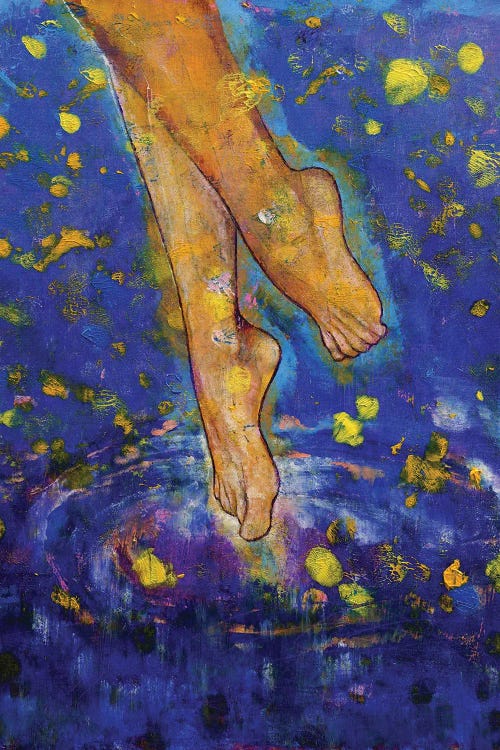 Skinny Dipping by Michael Creese wall art