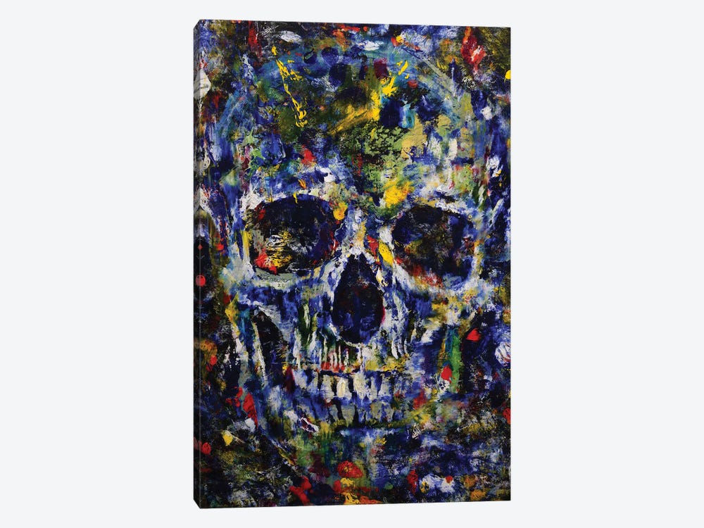 Skull Abstract by Michael Creese 1-piece Canvas Wall Art