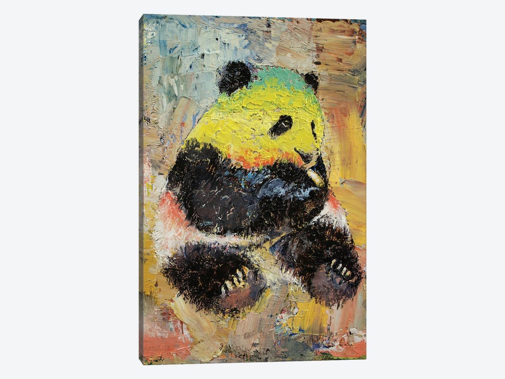 Rasta Panda by Michael Creese 1-piece Canvas Art