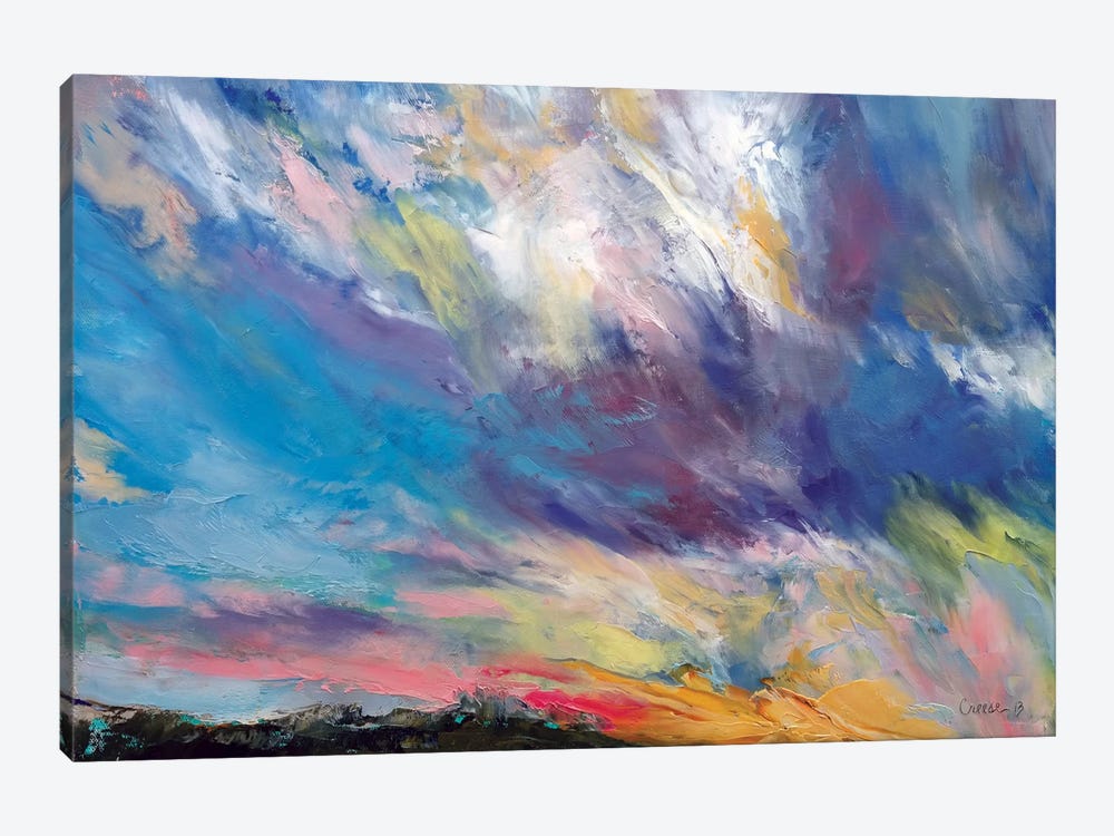 Clouds At Sunset by Michael Creese 1-piece Canvas Wall Art