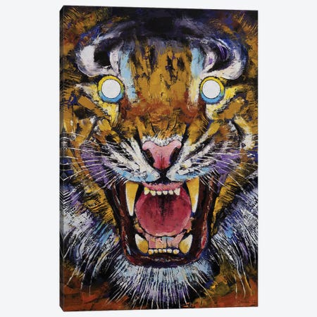 Year Of The Tiger Canvas Print #MCR331} by Michael Creese Art Print