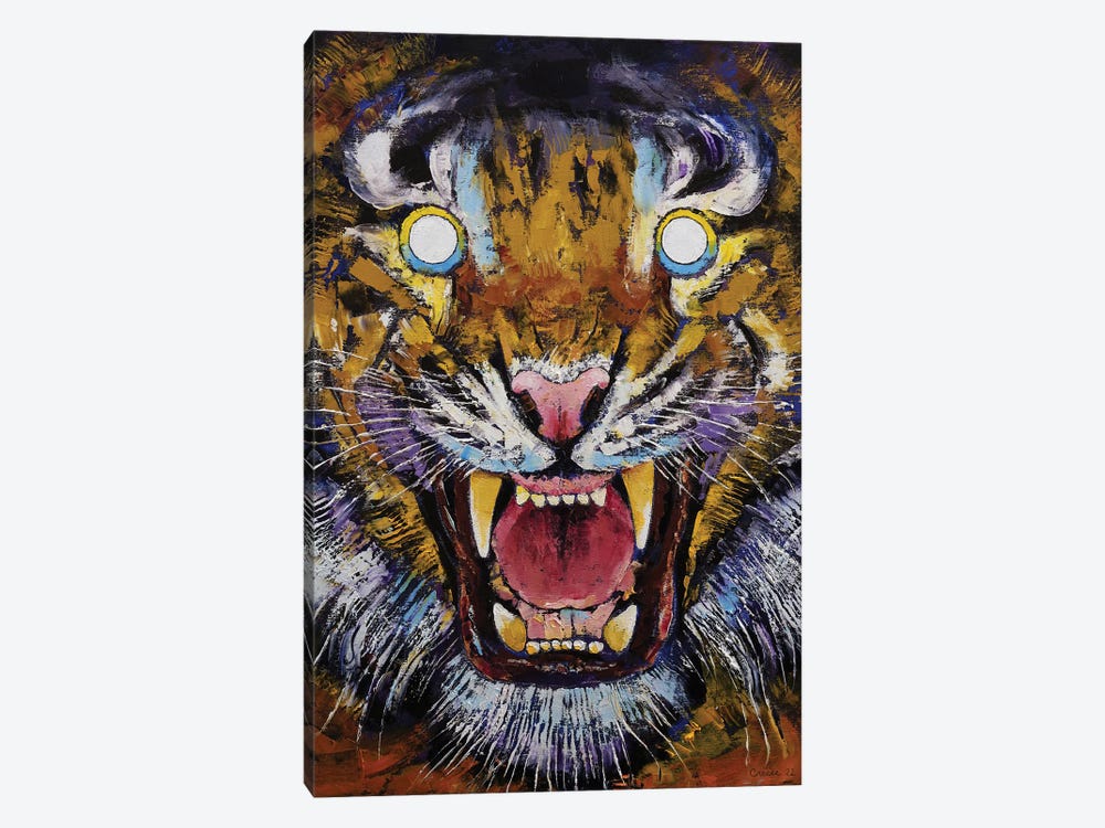 Year Of The Tiger by Michael Creese 1-piece Canvas Print