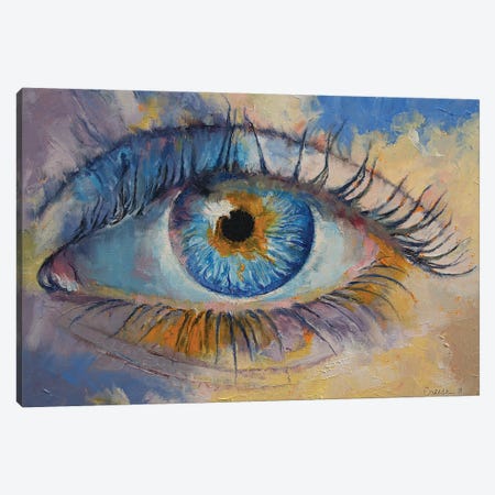 Eye Canvas Print #MCR334} by Michael Creese Canvas Art