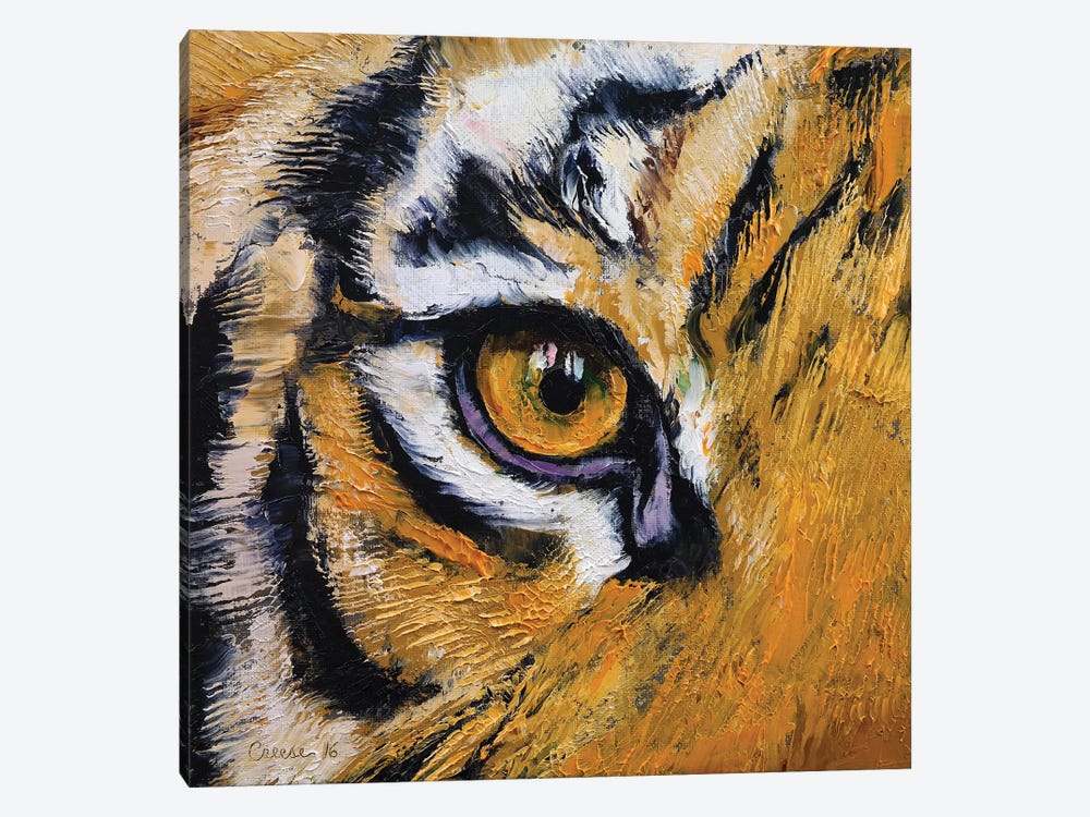 Tiger Eye by Michael Creese 1-piece Art Print