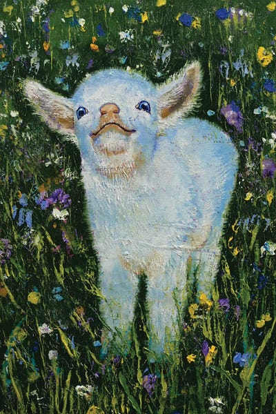 Goats: Baby Goat by Michael Creese