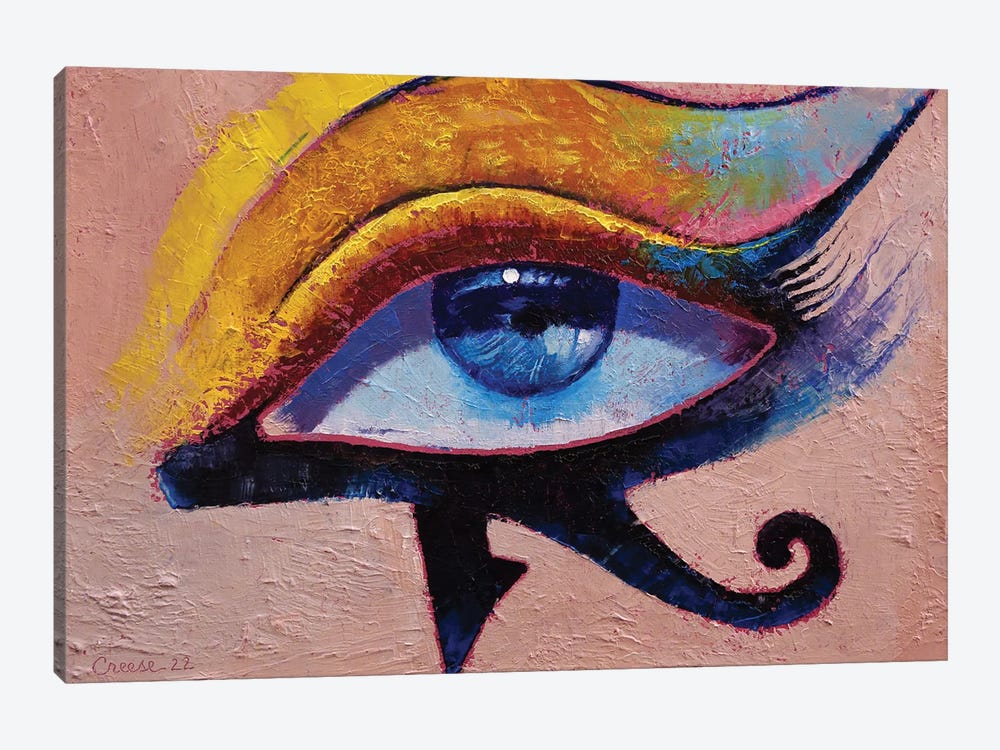 Eye Of Horus by Michael Creese 1-piece Canvas Print