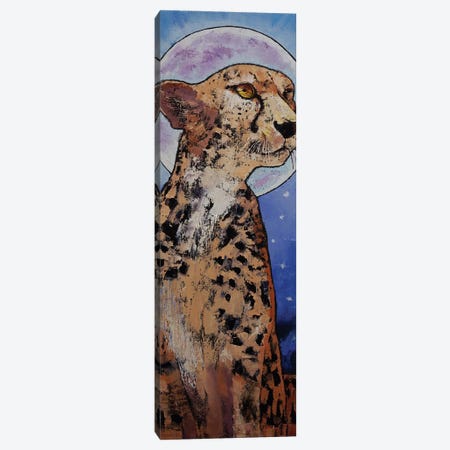 Cheetah Moon Canvas Print #MCR354} by Michael Creese Canvas Art