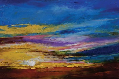 Desert Sunset by Michael Creese art print