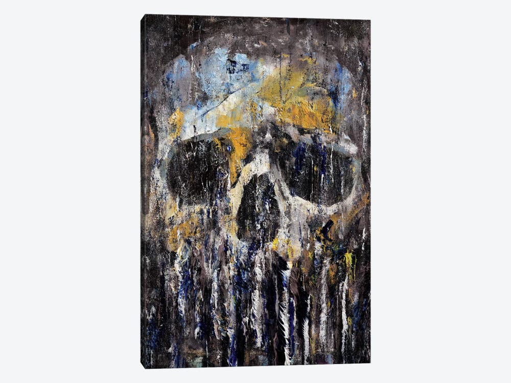 Cthulhu Skull by Michael Creese 1-piece Canvas Print