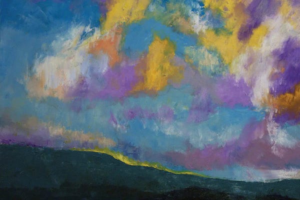 Cloudy Sunsets: Smoky Mountains by Michael Creese