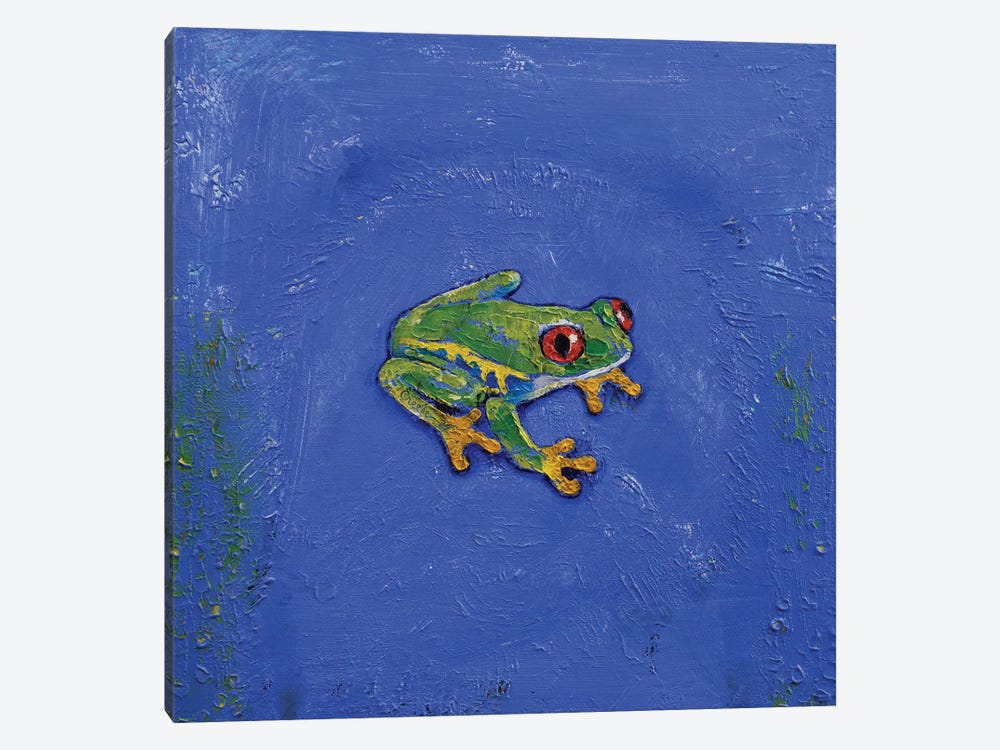 Tree Frog by Michael Creese 1-piece Canvas Print