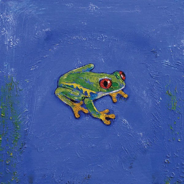 Frogs: Tree Frog by Michael Creese