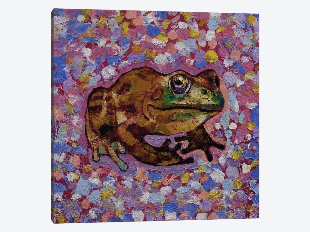 Bullfrog by Michael Creese 1-piece Canvas Art