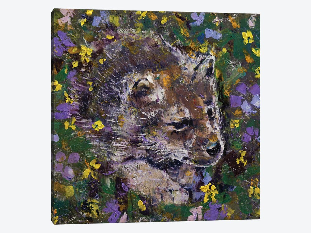Wolf Cub by Michael Creese 1-piece Canvas Wall Art