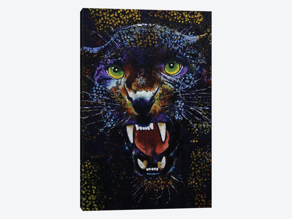Royal Panther by Michael Creese 1-piece Canvas Wall Art