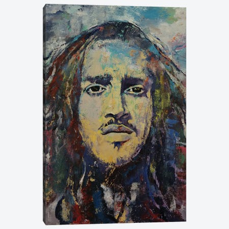 John Frusciante Canvas Print #MCR389} by Michael Creese Canvas Artwork