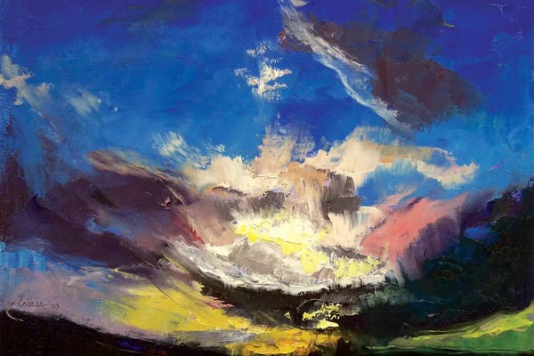 Cloudy Sunsets: Dragon Cloud by Michael Creese