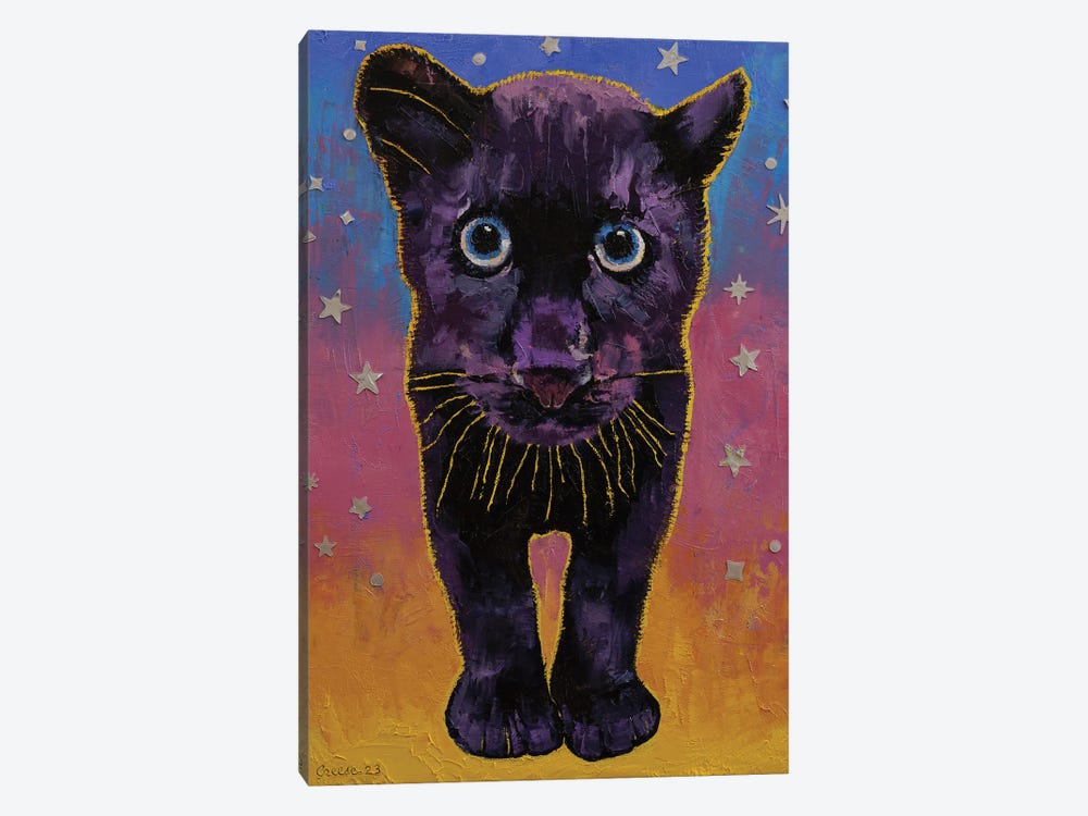 Panther Cub by Michael Creese 1-piece Canvas Wall Art