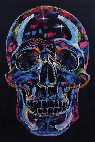 Crystal Skull by Michael Creese canvas print