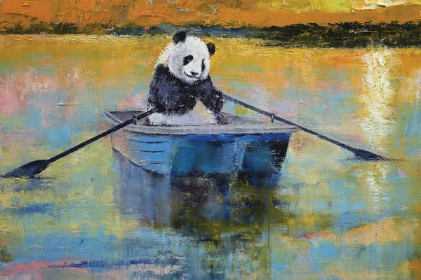 Panda Reflections