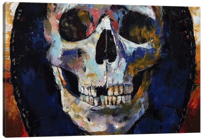 Grim Reaper Canvas Art Print - Michael Creese