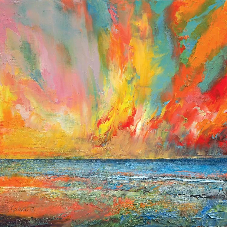 Hidden Heart Lava Sky by Michael Creese wall art