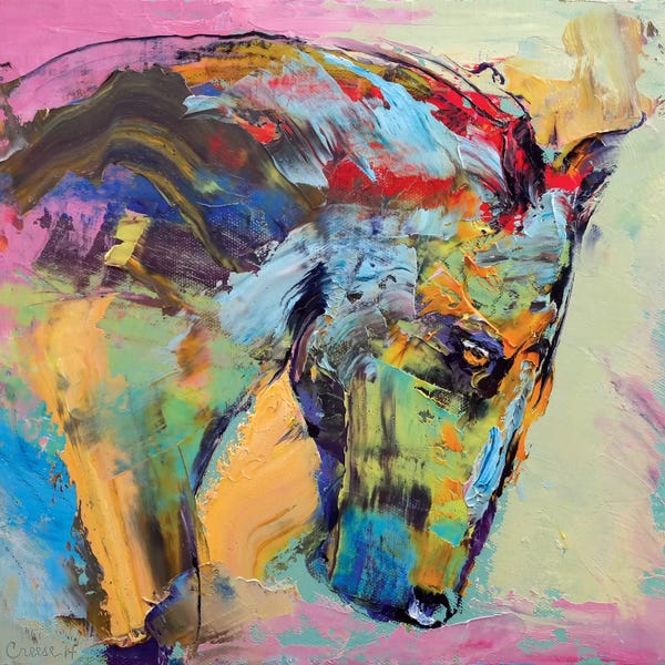 Farm Animals: Horse Study by Michael Creese