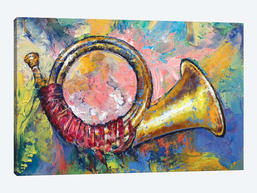 Hunting Horn by Michael Creese 1-piece Canvas Artwork
