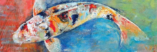 Fish: Japanese Koi by Michael Creese