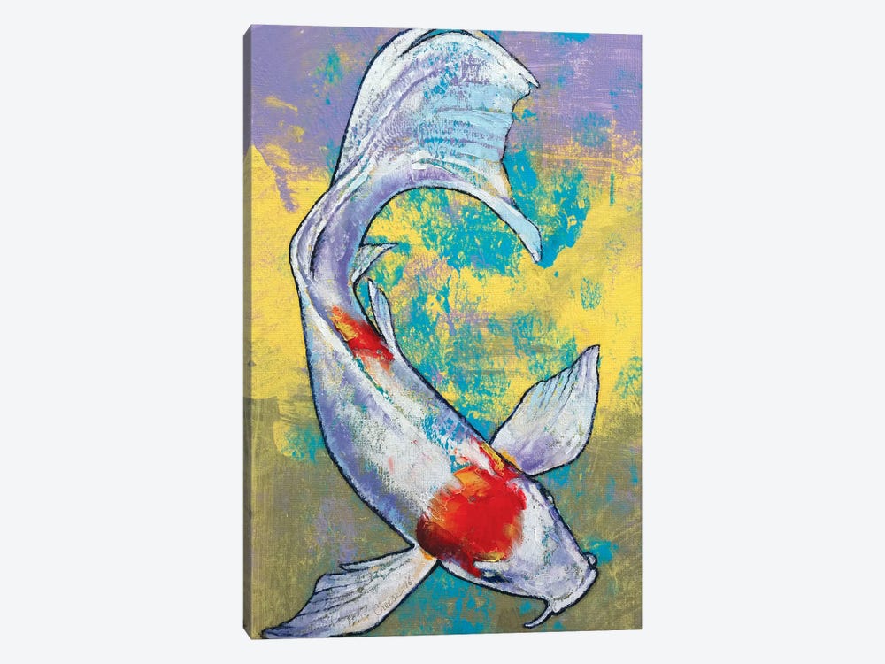 Koi Fish by Michael Creese 1-piece Canvas Artwork