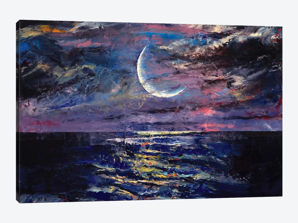 Moon by Michael Creese 1-piece Canvas Artwork