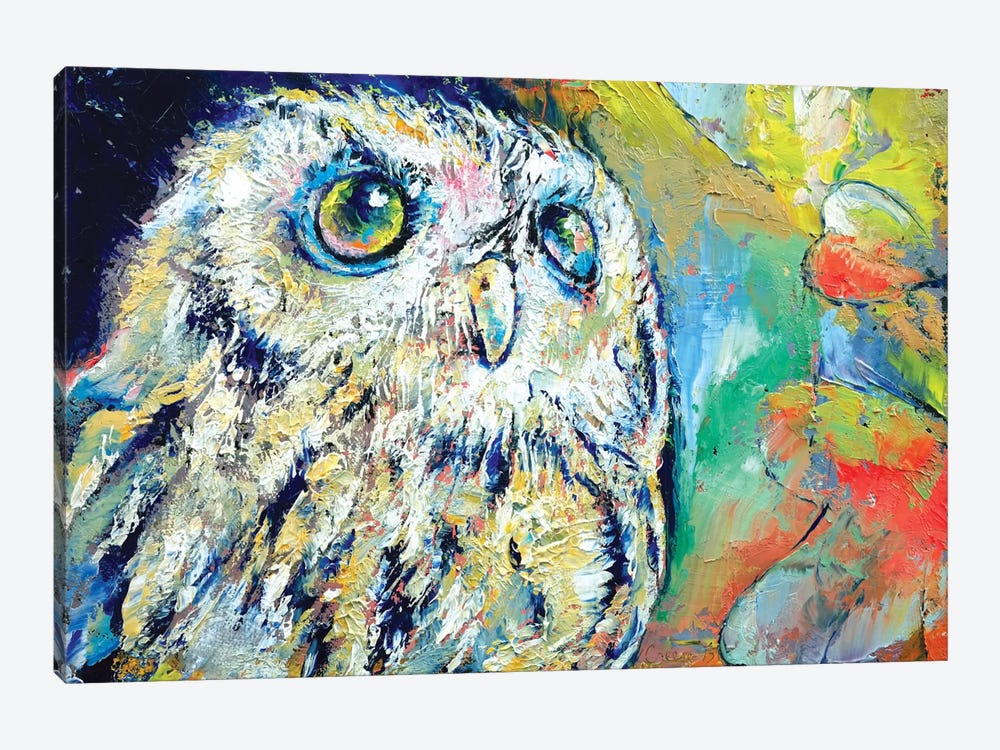 Owl by Michael Creese 1-piece Canvas Print
