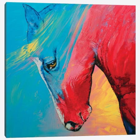 Painted Horse Canvas Print #MCR83} by Michael Creese Canvas Art