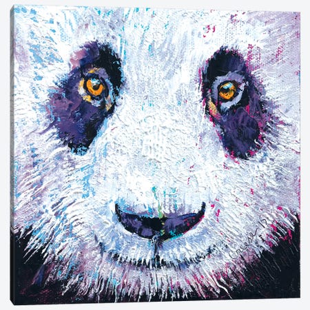 Panda Canvas Print #MCR86} by Michael Creese Canvas Print