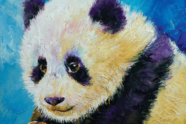 Pandas: Panda Cub by Michael Creese