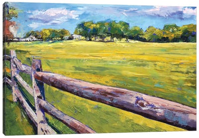 Pennsylvania Farm Canvas Art Print - Michael Creese