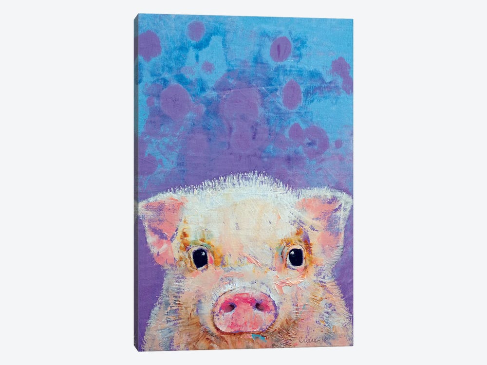 Piglet by Michael Creese 1-piece Canvas Artwork