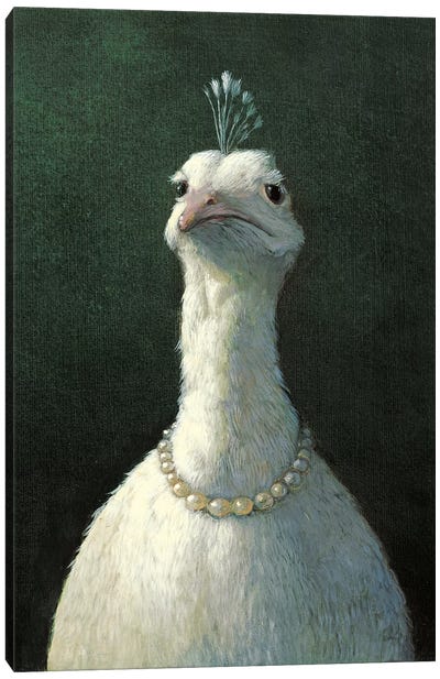 Herta Canvas Art Print - Best Selling Animal Art
