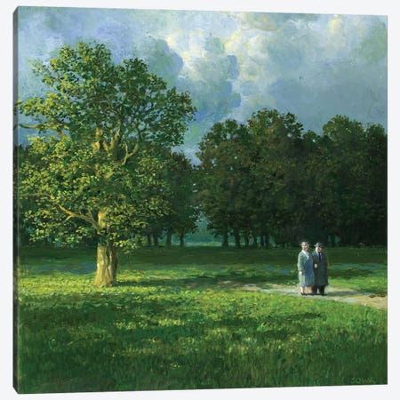 Is Something There Canvas Print #MCS16} by Michael Sowa Canvas Art Print