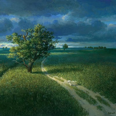 Lonely Canvas Art Print by Michael Sowa iCanvas