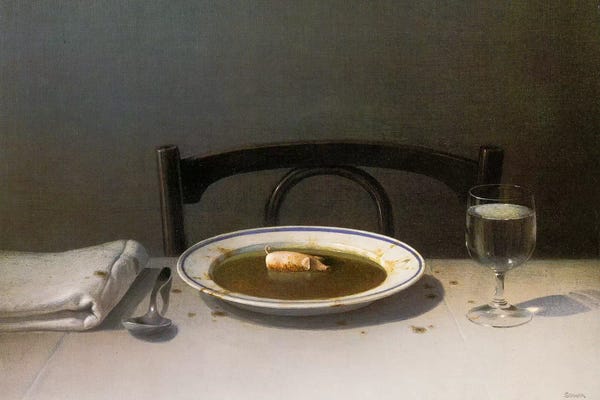 Kitchen: Soup Pig by Michael Sowa