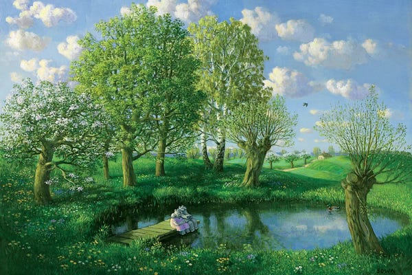 Ponds: Spring (Otto's Eleven) by Michael Sowa