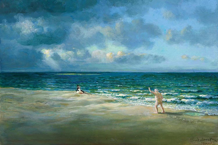The Embarrassing Performances of Monet's Father by Michael Sowa wall art