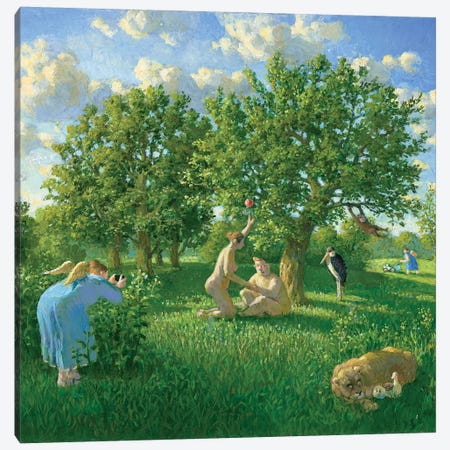 The Proof Canvas Print #MCS32} by Michael Sowa Canvas Wall Art