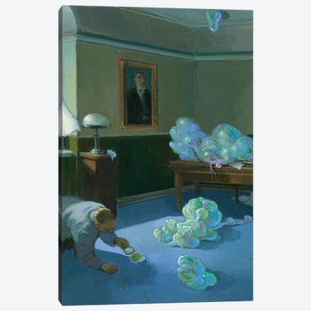 The Unsolved Cases of the FBI Canvas Print #MCS34} by Michael Sowa Canvas Print