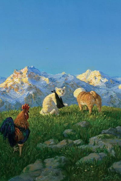 Detailed Oil Painters: Untitled by Michael Sowa