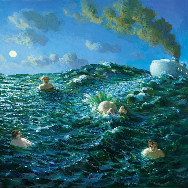 Waves: Vladisvostok - Tokyo by Michael Sowa