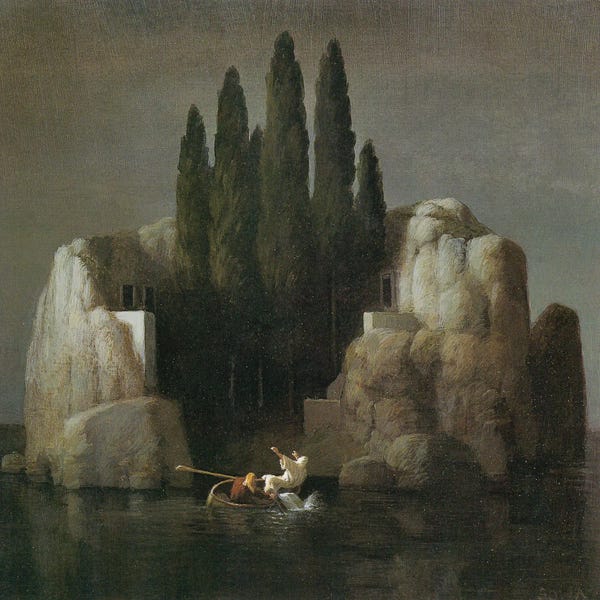 Rocks: Boecklin's 6th Version by Michael Sowa